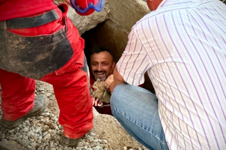 Yerin 2,5 metre altındaki 7 günlük esaret sonlandı!