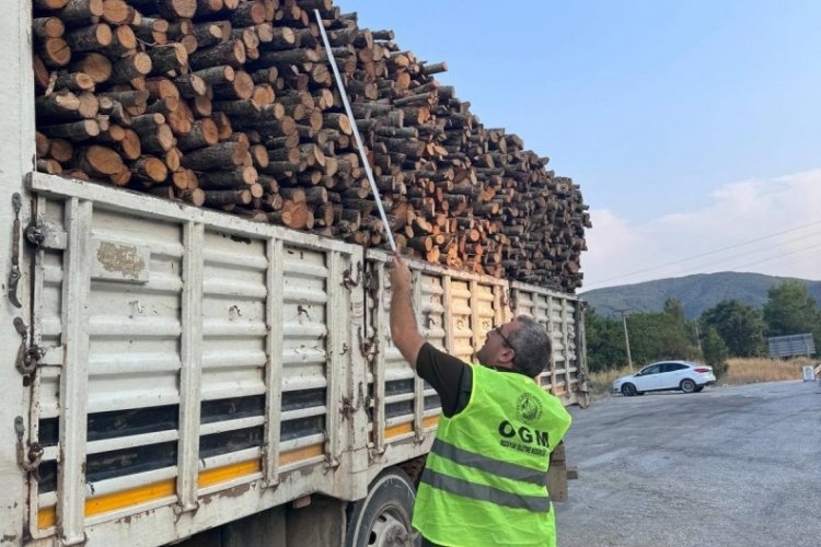 Bursa Orman Bölge Müdürlüğü ekiplerinden sıkı denetim! Göz açtırılmıyor...