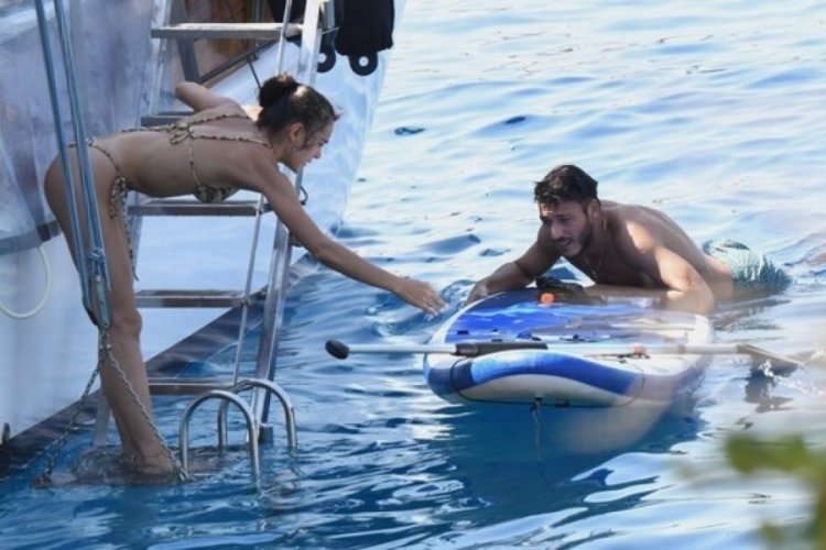 Hafsanur Sancaktutan ile Kubilay Aka, tatilde