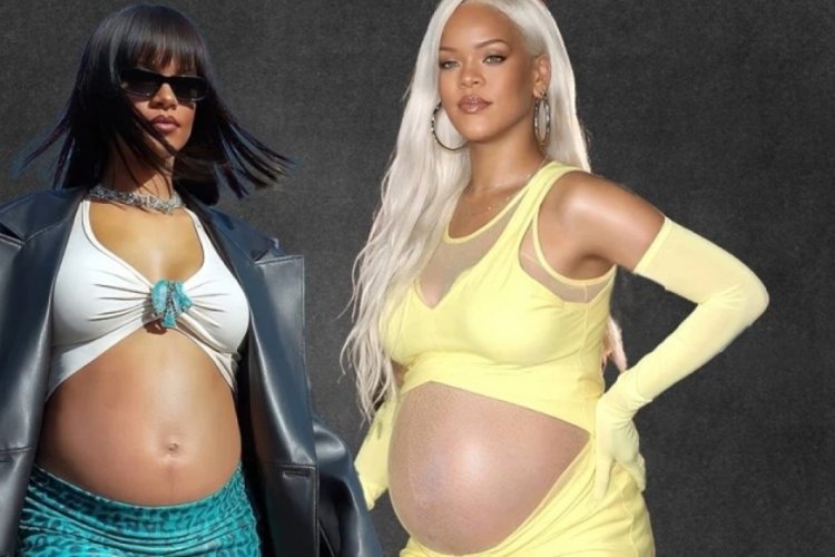 Rihanna'nın teknolojik hamile modası