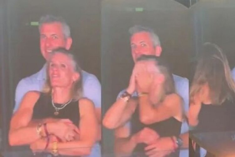 Coldplay konserinde skandal yasak aşk ifşası alay konusu oldu