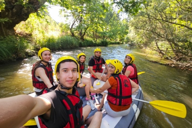 Mimarlar Rafting heyecanı yaşadı