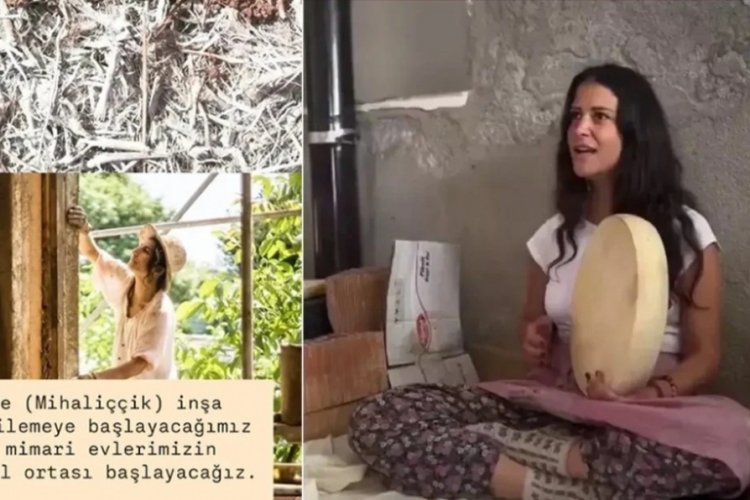 Elif Boyner'den 'kireçten köy evi' projesi