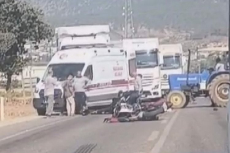 Hatay'da motosikletler çarpıştı: 2 ölü, 1 ağır yaralı