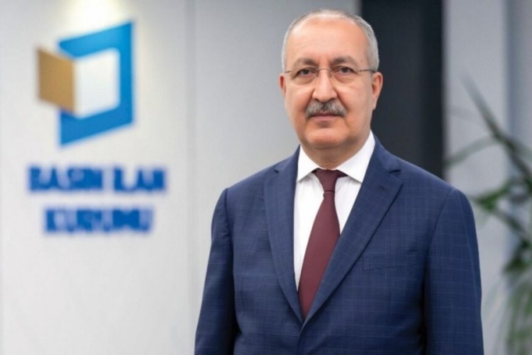 Basın İlan Genel Müdürü'nden taziye mesajı