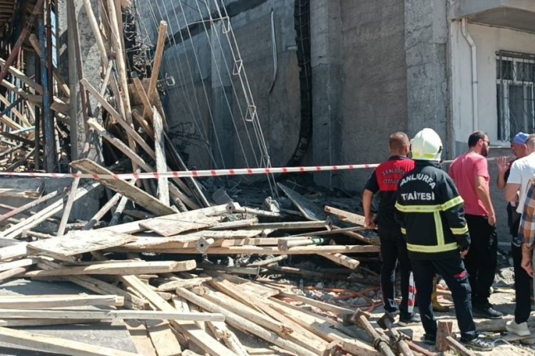 Beton dökülürken inşaat çöktü: 7 kişi yaralandı