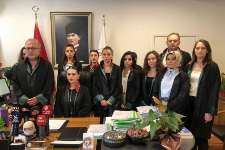 Bursa Barosu Kadın Hakları Merkezi'nde Ayşe Tokyaz için adalet çağrısı