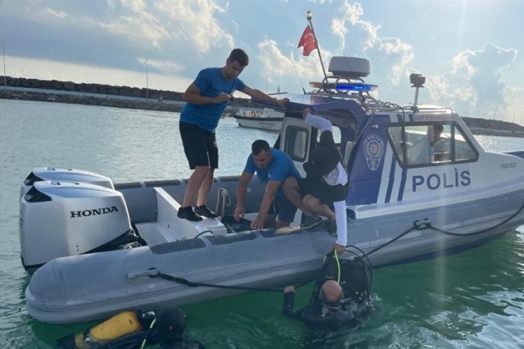 Samsun'da denize girdikten sonra haber alınamayan adamın cesedine ulaşıldı