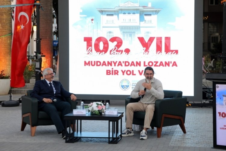 Mudanya'da Lozan'ın 102 yılında anlamlı buluşma