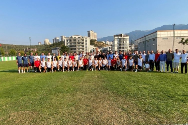 Bursa'da Kestel Çilekspor'a anlamlı ziyaret