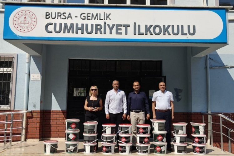 Gemlik Kent Konseyi ve Filli Boyadan eğitime renkli destek