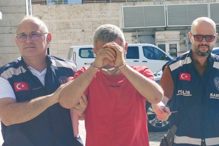 Eşini ve kızını hastanelik etti, polise bıçak çekip direndi