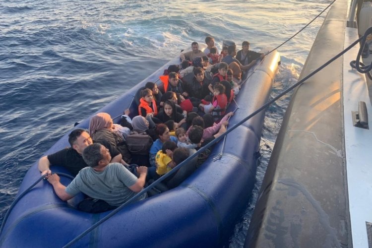  Çanakkale'de 38 kaçak göçmen yakalandı