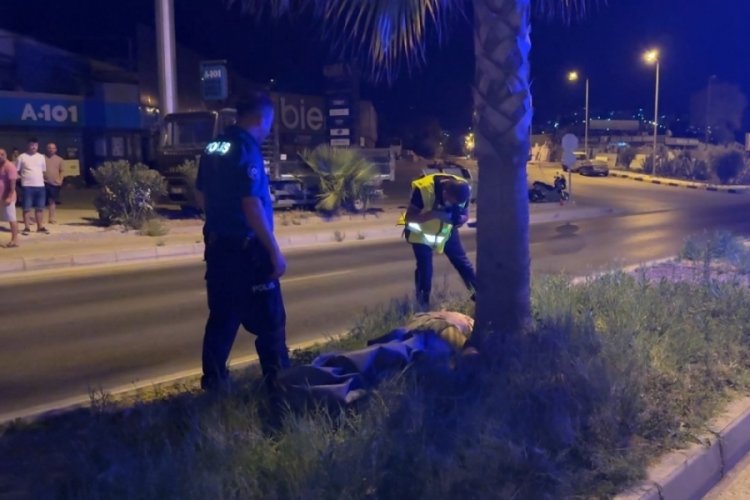 Alkollü sürücünün çarptığı yaya hayatını kaybetti... Feci kaza kamerada