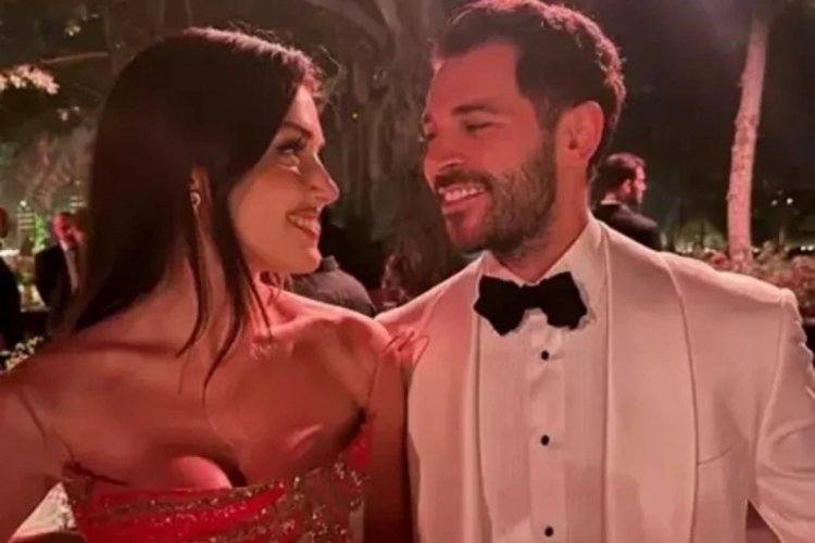  Hakan Sabancı'dan romantik Hande Erçel paylaşımı 