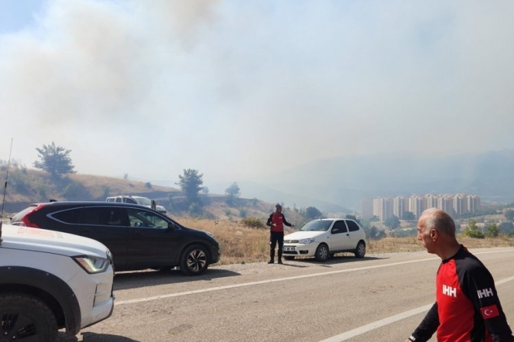 Bursa'da yangın yine alevlendi: Anında müdahale edildi! 