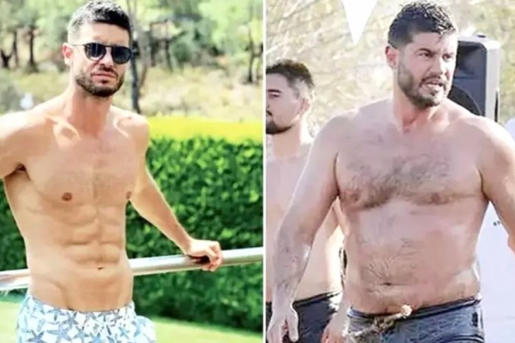 Eski haline dönen Berk Oktay, 20 kilo verdi