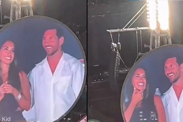  Coldplay'e bu kez Messi yakalandı 