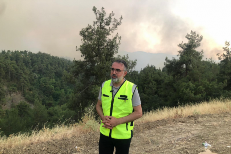 Başkan Erol duyurdu! Kestel orman yangını kontrol altında