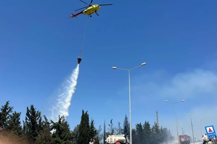 Bir ilimizde daha orman yangını! 