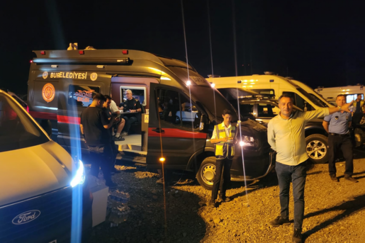 Bursa'da çıkan yangın için büyük seferberlik!