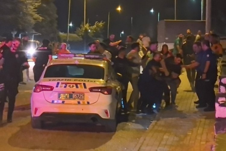Bursa'da ortalık birbirine girdi!