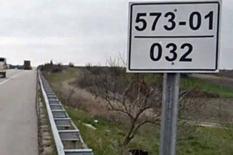  Yol kenarındaki bu beyaz tabelalar hayat kurtarıyor!