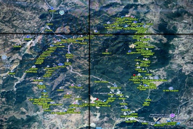 Bursa'daki felaket haritalara yansıdı! Etrafı sarıldı...