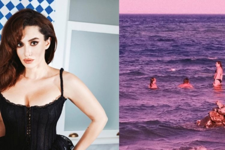 Hande Doğandemir, sevgilisiyle tatile çıktı