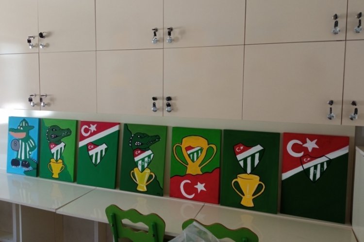 Bursaspor için renkler konuştu: Umut tuvale taştı!