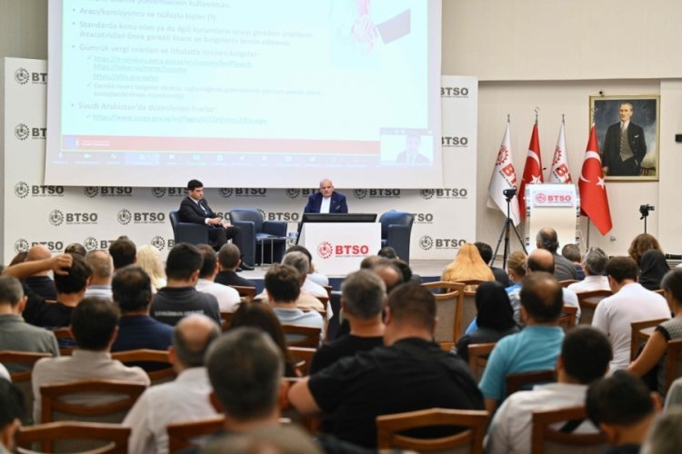 BTSO Akademi'de ihracatın yeni rotası körfez ülkeleri