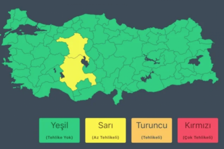 İçişleri Bakanlığı iki ili uyardı