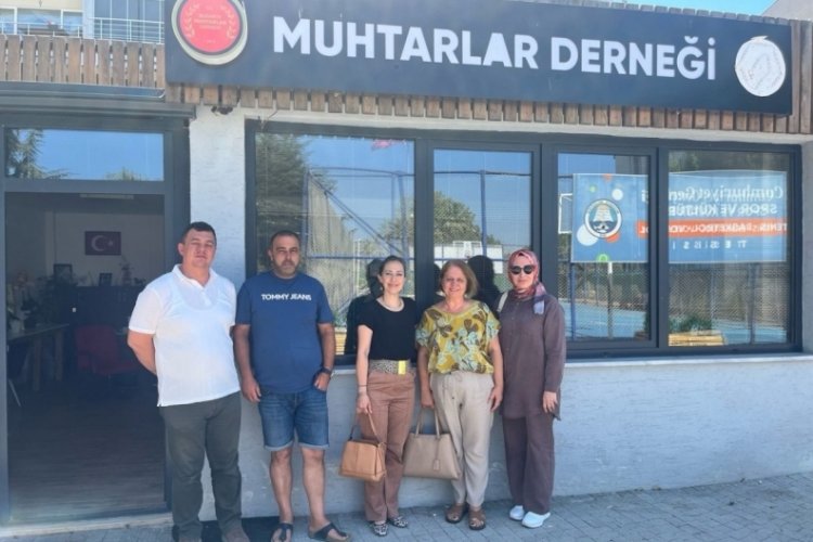 Mudanya'da "2025 Aile Yılı" kapsamında muhtarlarla işbirliği toplantısı yapıldı