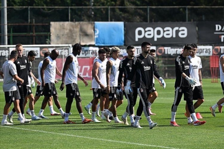 Beşiktaş, ST Patrick's maçı hazırlıklarına başladı 