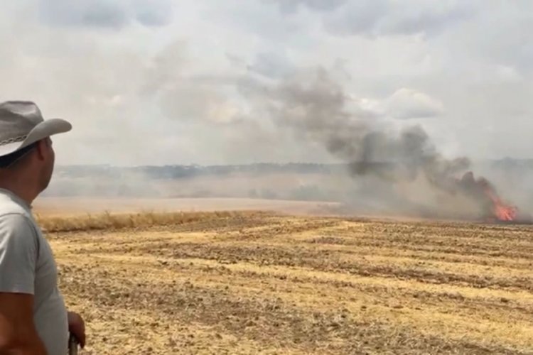 Yangın yerleşim alanlarına yaklaşınca panik yaşandı