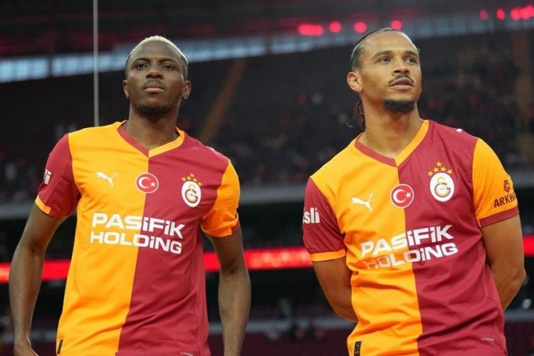 Galatasaray'da Osimhen ve Sane imzayı attı