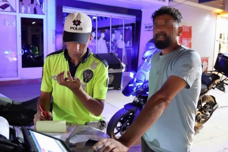 1.82 promil alkollü yakalandı, "cips jelibon almaya çıktım" dedi