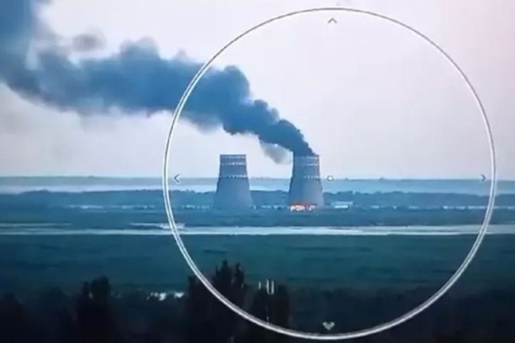 Zaporijya Nükleer Santrali'nin yakınında patlama sesleri