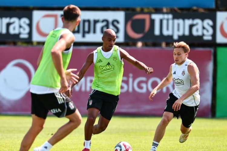 Beşiktaş, St. Patrick maçı hazırlıklarını sürdürdü