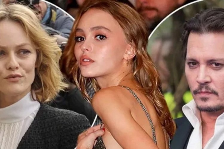 Johnny Depp'in kızı Lily aşk sarhoşu