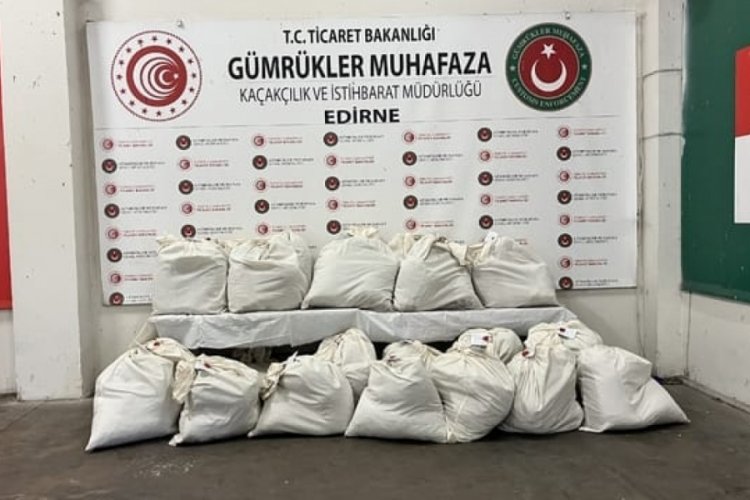 Kapıkule'de uyuşturucu operasyonu!