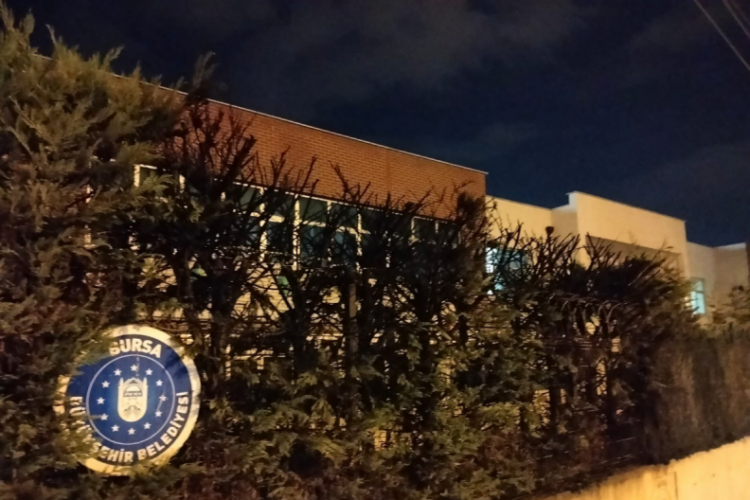 Bursa Büyükşehir tesisinde panik anları!