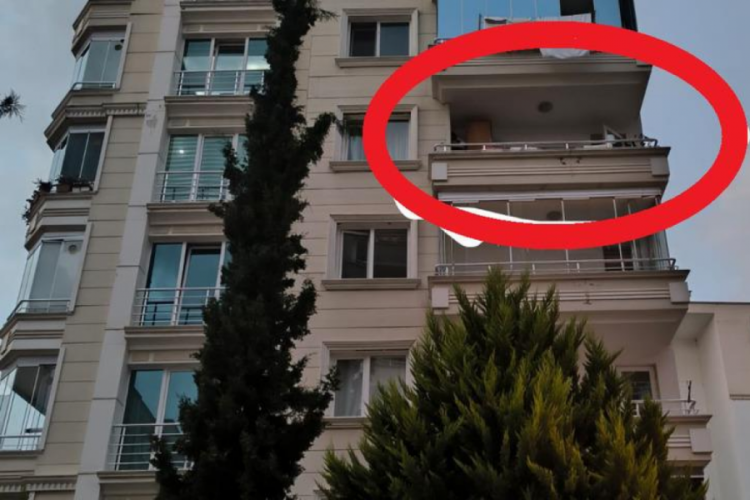 Kedisini yakalamak isterken 5. kattan düştü! 