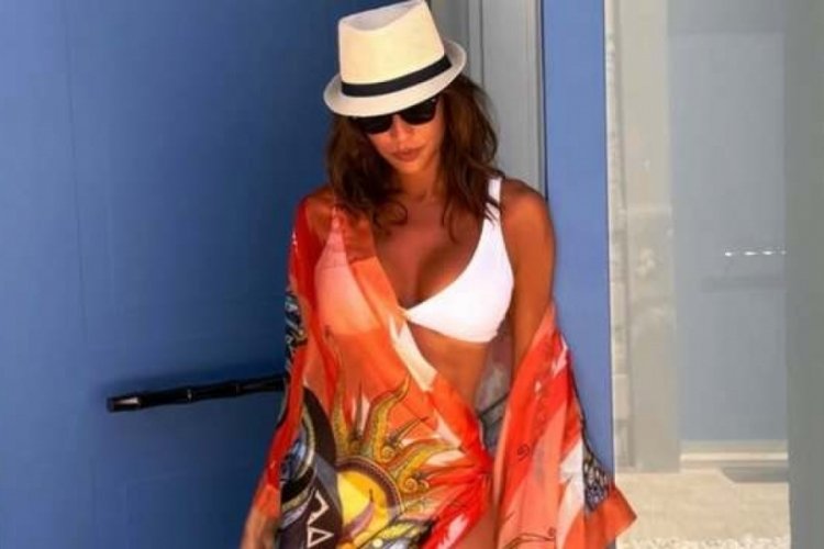 Güzide Duran'ın tatil paylaşımı