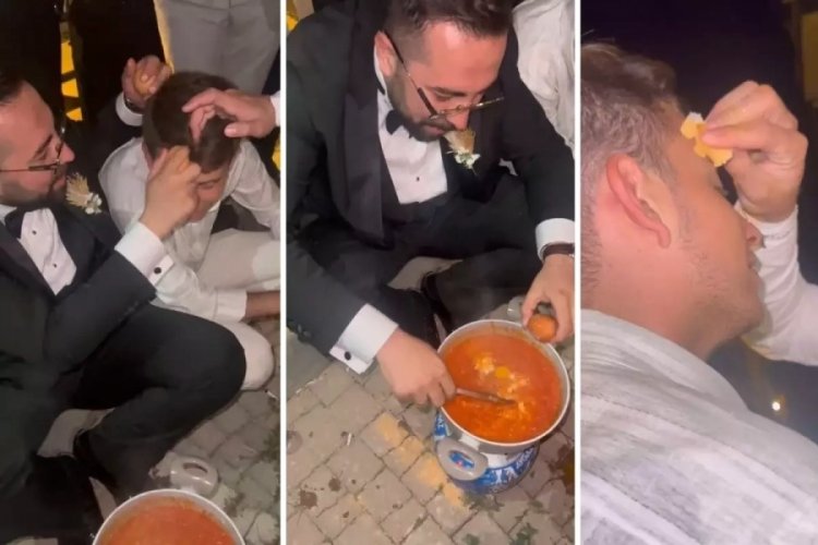 Damadın menemen şovu