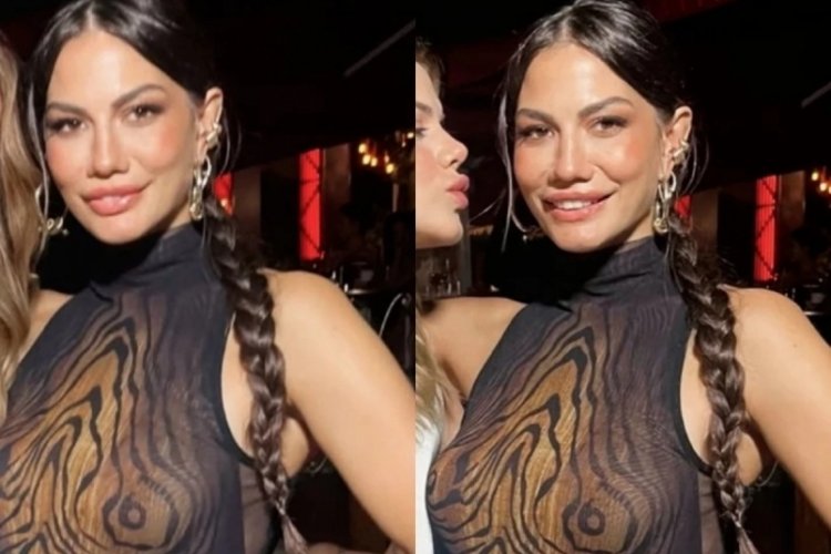 Demet Özdemir kıyafetiyle hipnoz etti