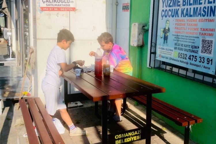 Bursa'da bu mahalledeki çocuklar yaşadı... 