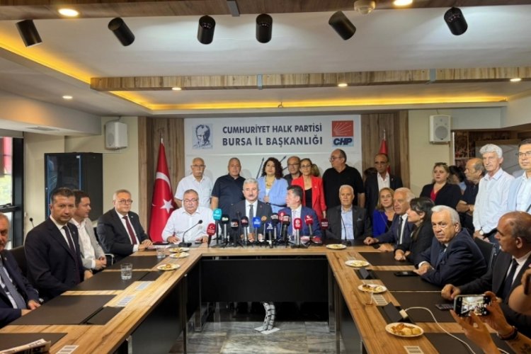 CHP Bursa, parti programı hazırlık sürecini anlattı
