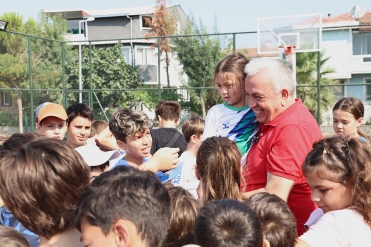 Nilüfer'de çocuklara spor sevgisi aşılanıyor
