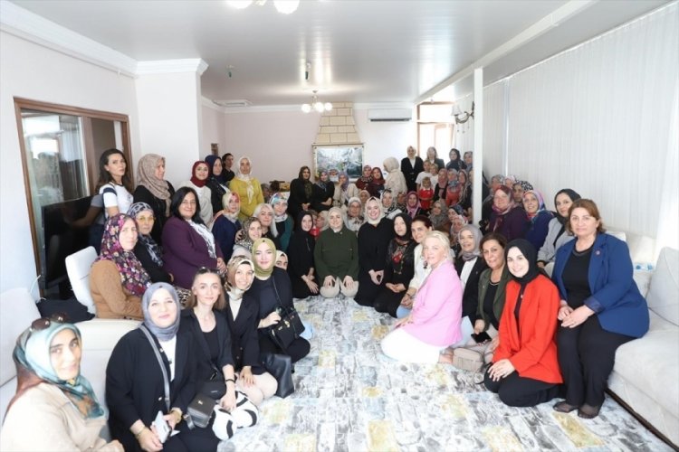 Ak Partili isimden Bursa'daki yangın bölgesine ziyaret